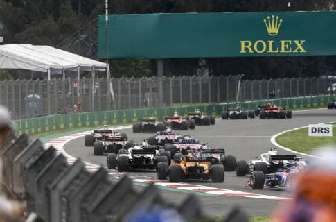 Motorsports: FIA Formula One World Championship WM Weltmeisterschaft 2018, Grand Prix of Mexico, Start, 2 Stoffel Vandoorne (BEL, McLaren F1 Team), Mexico-City Mexico