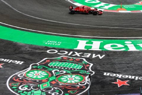 Motorsports: FIA Formula One World Championship WM Weltmeisterschaft 2018, Grand Prix of Mexico, 5 Sebastian Vettel (GER, Scuderia Ferrari), Mexico-City Mexico