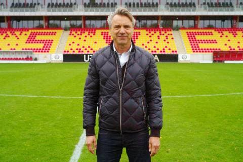 Horst Steffen Head coach SV Elversberg new coach at SV 07 press conference Elversberg Football Regionalliga Southwest 29 10 18 SV 07 press conference Elversberg Football Regional League Southwest 29 10 18 Spiesen Elversberg Copyright: xEIBNER PeterxFranzx EP_PFZ