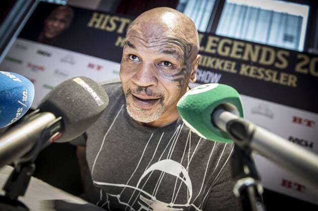 Boxen, Mike Tyson Mikkel Kessler History of Legends PK in Kopenhagen Mike Tyson ankommer til pressemoede paa Hotel Scandic i Koedbyen i Koebenhavn, tirsdag den 30. oktober 2018. Mike Tyson og Mikkel Kessler skal samme aften afholde talkshow i Cirkusbygningen om livets op og nedture med efterfoelgende spoergerunde.. , Copenhagen Denmark  Copyright: RitzauxScanpix MadsxClausxRasmussenx COP101 spdk20181030-142927-L