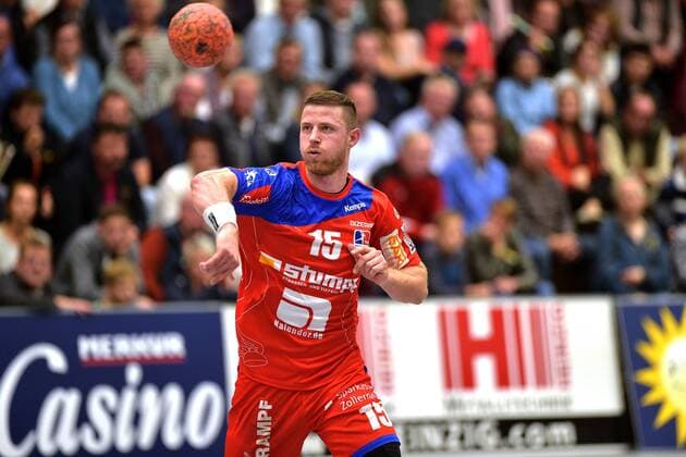 20 10 2018 pmk NA162866 Handball Men 2 Bundesliga Season 2018 2019 TuS N Luebbecke Martin STROBEL 15 Balingen