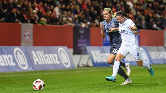 v left Carina Wenninger FC Bayern Munich FCB 19 Patricia Willi FC Zurich 9 in duel Duel tackle Dynamics Action Action Football UEFA Women s Champions League FC Bayern Munich FC Zurich xslx