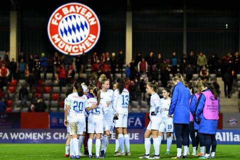 FC Zurich players looking disappointed after the game has ended disappointment frustration disappointed pessimistic football UEFA Women s Champions League FC Bayern Munich FC Zurich xslx