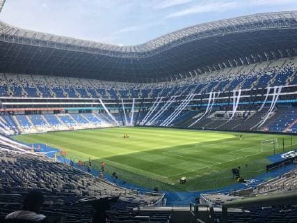 October 31, 2018 - EUM20181031DEP02.JPG.GUADALUPE, NL., SoccerFutbol-Monterrey.- Aspectos del Estadio BBVA Bancomer, a unas horas de que se dispute en el recinto la final de la Copa MX entre Monterrey y Cruz Azul, este 31 de octubre del 2018. Foto: Agencia EL UNIVERSALAFBV. Latin News: October 31, 2018 *** October 31 2018 EUM20181031DEP02 JPG GUADALUPE NL SoccerFutbol Monterrey Aspects of the BBVA Bancomer Stadium a few hours away from the Copa MX final between Monterrey and Cruz Azul on October 31, 2018 Photo Agency EL UNIVERSALAFBV Latin News October 31 2018  - ZUMAu78_ 20181031_zaf_u78_071 Copyright: xElxUniversalx