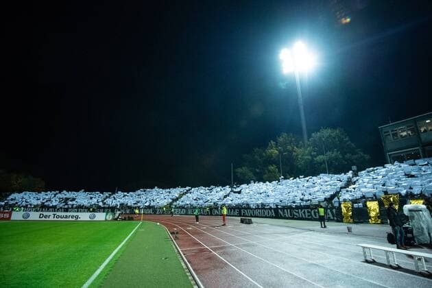 30 10 2018 xkvx Football DFB Pokal 2 Round SSV Ulm Fortuna Duesseldorf emspor v SSV Ulm Choreo Choreography Fan DFL DFB REGULATIONS PROHIBIT ANY USE OF PHOTOGRAPH as IMAGE SEQUENCES and or QUASI VIDEO Ulm
