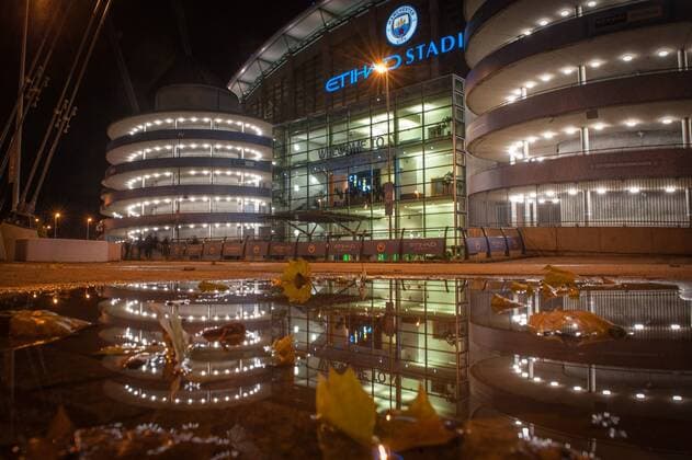 Manchester City v Fulham Carabao Cup A general view of the Etihad Stadium, Manchester ahead of the Carabao Cup match between Manchester City and Fulham Content Not Available For UK Newspapers Copyright: xMattxWilkinsonx FIL-12480-0007