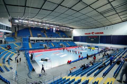 PLOCK, 03.11.2018 MECZ VELUX EHF LIGA MISTRZOW PILKA RECZNA MEZCZYZN SEZON 2018 19 GRUPA C: ORLEN WISLA PLOCK - DYNAMO BUKARESZT --- MEN S HANDBALL VELUX EHF CHAMPIONS LEAGUE 2018 2019 MATCH GROUP C: ORLEN WISLA PLOCK - DINAMO BUCURESTI N Z HALA ORLEN ARENA PLOCK FOT. ANNA KLEPACZKO FOTOPYK NEWSPIX.PL --- Newspix.pl  181103LUM001