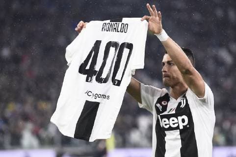 Sport Themen der Woche KW44 Sport Bilder des Tages Photo LaPresse - Fabio Ferrari November 03, 2018 Turin, Italy soccer Juventus Fc vs Cagliari - Italian Football Championship League A TIM 2018 2019 - Allianz Stadium. In the pic:Cristiano Ronaldo (Juventus F.C.);  Copyright: xFabioxFerrari LaPressex