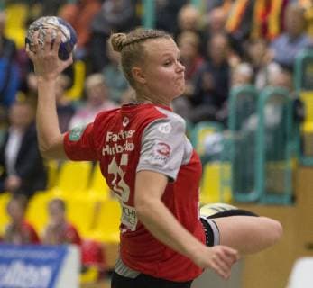 Frankfurt Oder 03 11 2018 DHB Cup Womens Round 3 Frankfurt HC vs BVB Dortmund Handball 24 33 scored 9 Teffer in this game for the FHC of which 6 Sevenmeter