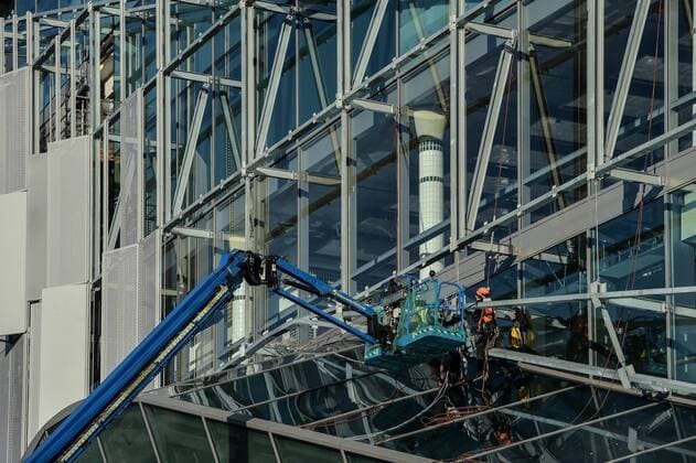 Building work at Tottenham Hotspur Stadium at High Road (White Hart Lane), London, England on 2 November 2018. Copyright: xVincexxMignottx PMI-2375-0016
