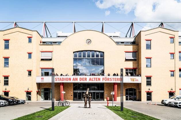 Berlin Germany 26 08 2018 Stadion an der alten Försterei Foersterei Football 2 Bundesliga Season 2018 2019 1 FC Union Berlin FC St Pauli DFL REGULATIONS PROHIBIT ANY USE OF PHOTOGRAPHS AS IMAGE SEQUENCES AND OR QUASI VIDEO