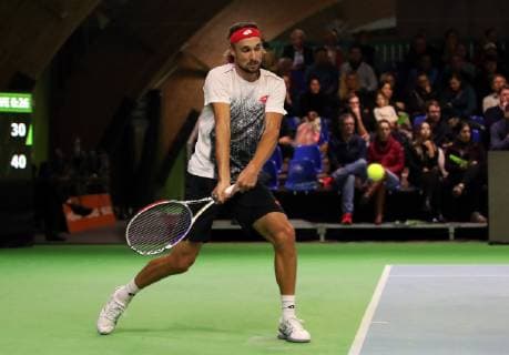 04 11 2018 Tennis ATP Challenger Cup Bauer Watertechnology Cup 2018 International German Indoor Championships Final Individual DaMa Ruben Bemelmans BEL