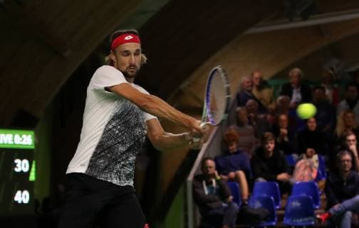 04 11 2018 Tennis ATP Challenger Cup Bauer Watertechnology Cup 2018 International German Indoor Championships Final Individual DaMa Ruben Bemelmans BEL