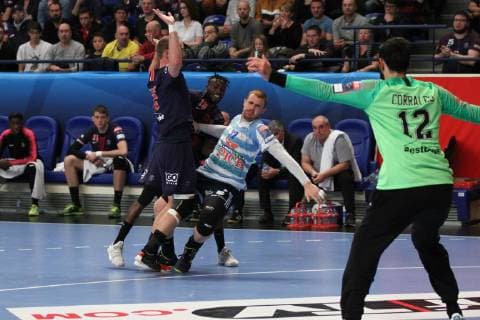 Matej Gaber (Szeged) HANDBALL : Velux EHF Champions League - 6eme journee - Paris Saint-Germain HB vs MOL-Pick Szeged - 04 11 2018 KevinDomas Panoramic 