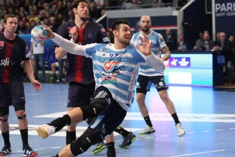 Bence Banhidi (Szeged) HANDBALL : Velux EHF Champions League - 6eme journee - Paris Saint-Germain HB vs MOL-Pick Szeged - 04 11 2018 KevinDomas Panoramic 