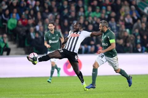 19 STEPHANE BAHOKEN (SCO) FOOTBALL : Saint Etienne vs Angers - Ligue 1 Conforama - 04 11 2018 FEP Panoramic 