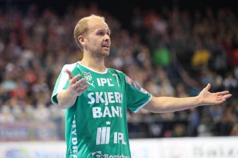 SG Flensburg Handewitt vs Skjern Handbold Handball EHF Champions League Group Phase 04 11 18 Anders Eggert Skjern Handbold 07 gesticulated xmmkx