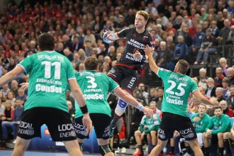 Simon Jeppsson SG Flensburg Handewitt 17 Flensburg Schleswig Holstein Germany Flens Arena Copyright: xAgentur54Gradx xSpeedphotosx
