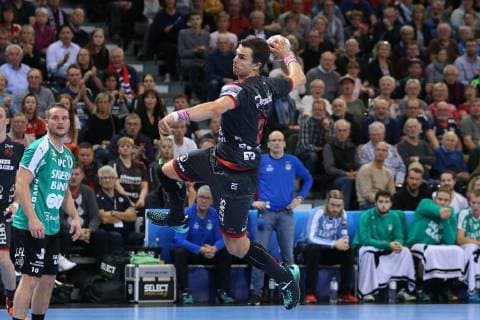 Rasmus Lauge Schmidt SG Flensburg Handewitt 25 Flensburg Schleswig Holstein Germany Flens Arena Copyright: xAgentur54Gradx xSpeedphotosx