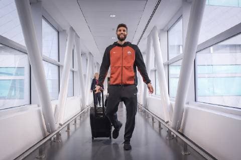 Fußball, CL, AS Rom auf dem Weg nach Moskau Photo Fabio Rossi AS Roma LaPresse 05 11 2018 Fiumicino (Italy) AS Roma Team leaving for Moscow In the pic: Federico Fazio  Copyright: xLaPresse ASxRoma FabioxRossix
