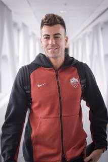 Fußball, CL, AS Rom auf dem Weg nach Moskau Photo Fabio Rossi AS Roma LaPresse 05 11 2018 Fiumicino (Italy) AS Roma Team leaving for Moscow In the pic: Stephan El Shaarawy  Copyright: xLaPresse ASxRoma FabioxRossix