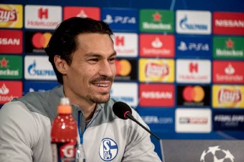 03 11 2018 Football season 2018 2019 Champions League 4 matchday press conference final training FC Schalke 04 Benjamin STAMBOULI FC Schalke 04 Gelsenkirchen Veltins Arena NRW Germany