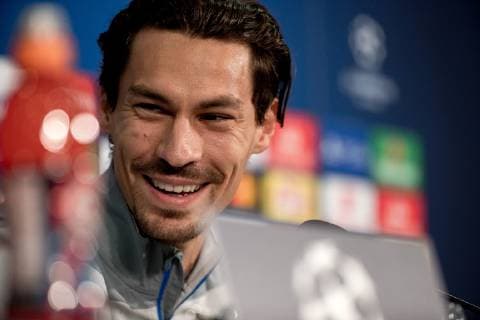 03 11 2018 Football season 2018 2019 Champions League 4 matchday press conference final training FC Schalke 04 Benjamin STAMBOULI FC Schalke 04 Gelsenkirchen Veltins Arena NRW Germany