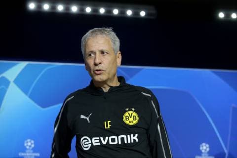 Coach Lucien Favre Borussia Dortmund Press Conference Atletico Madrid vs. Borussia Dortmund Football Champions League Group Phase 05 11 2018 Press Conference Atletico Madrid vs. Borussia Dortmund Football Champions League Group Phase 05 11 2018 Madrid Copyright: xLanger Eibner-Pressefotox EP_HLR
