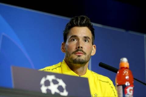 Roman Buerki Borussia Dortmund 1 press conference Atletico Madrid vs. Borussia Dortmund Football Champions League Group Phase 05 11 2018 press conference Atletico Madrid vs. Borussia Dortmund Football Champions League Group Phase 05 11 2018 Madrid Copyright: xLanger Eibner-Pressefotox EP_HLR