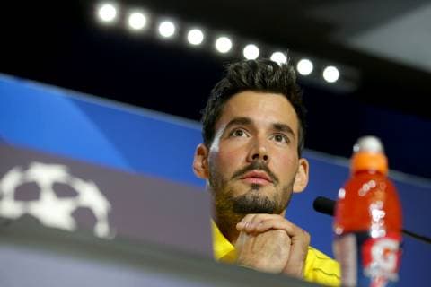 Roman Buerki Borussia Dortmund 1 press conference Atletico Madrid vs. Borussia Dortmund Football Champions League Group Phase 05 11 2018 press conference Atletico Madrid vs. Borussia Dortmund Football Champions League Group Phase 05 11 2018 Madrid Copyright: xLanger Eibner-Pressefotox EP_HLR