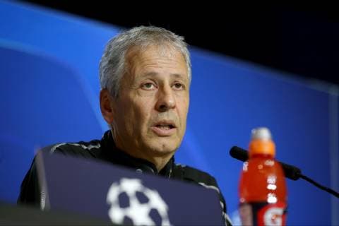Coach Lucien Favre Borussia Dortmund Press Conference Atletico Madrid vs. Borussia Dortmund Football Champions League Group Phase 05 11 2018 Press Conference Atletico Madrid vs. Borussia Dortmund Football Champions League Group Phase 05 11 2018 Madrid Copyright: xLanger Eibner-Pressefotox EP_HLR