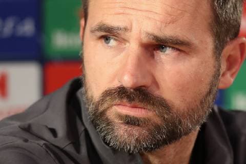 Club Brugge s head coach Ivan Leko pictured during a press conference PK Pressekonferenz of Belgian soccer team Club Brugge KV in the Principality of Monaco, Monday 05 November 2018. Tomorrow Club will meet AS Monaco on day four of the UEFA Champions League, in group A. BRUNOxFAHY  x05462154x