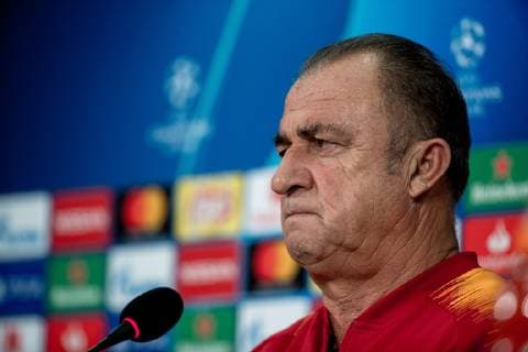 05 11 2018 Football Season 2018 2019 Champions League 4 Matchday Press Conference Final Training Galatasaray Istanbul Head Coach Fatih Terim Galatasaray Istanbul Gelsenkirchen Veltins Arena NRW Germany