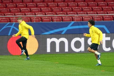 Axel Witsel Borussia Dortmund 28 Training Atletico Madrid vs. Borussia Dortmund Football Champions League Group Phase 05 11 2018 Training Atletico Madrid vs. Borussia Dortmund Football Champions League Group Phase 05 11 2018 Madrid Copyright: xLanger Eibner-Pressefotox EP_HLR
