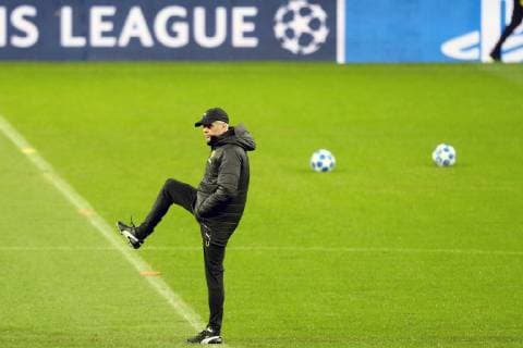 Coach Lucien Favre Borussia Dortmund Training Atletico Madrid vs. Borussia Dortmund Football Champions League Group Phase 05 11 2018 Training Atletico Madrid vs. Borussia Dortmund Football Champions League Group Phase 05 11 2018 Madrid Copyright: xLanger Eibner-Pressefotox EP_HLR