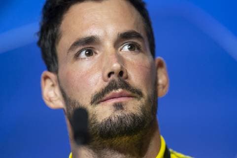 Borussia Dortmund Roman Burki during press conference PK Pressekonferenz the day before UEFA Champions League match between Atletico de Madrid and Borussia Dortmund at Wanda Metropolitano in Madrid, Spain.November 05, 2018.  (4709013)