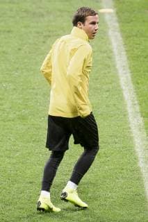 Borussia Dortmund Mario Gotze during training session the day before UEFA Champions League match between Atletico de Madrid and Borussia Dortmund at Wanda Metropolitano in Madrid, Spain.November 05, 2018.  (4775023)