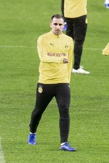 Borussia Dortmund Paco Alcacer during training session the day before UEFA Champions League match between Atletico de Madrid and Borussia Dortmund at Wanda Metropolitano in Madrid, Spain.November 05, 2018.  (4816033)