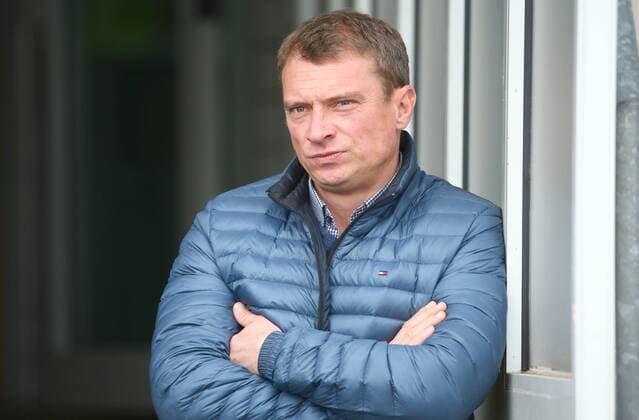 Jena 27 08 2018 Ernst Abbe Sportfeld Soccer Men 3 League 14 Matchday FC Carl Zeiss Jena vs FC Hansa Rostock 1 1 0 0 In picture Christian Fröhlich Froehlich Trainer FC Carl Zeiss Jena U19