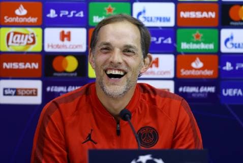November 5, 2018 - Naples, Italy - Psg press conference PK Pressekonferenz : UEFA Champions League .Paris Saint-Germain manager Thomas Tuchel at San Paolo Stadium in Naples, Italy on November 5, 2018. Psg Press Conference  - ZUMAn230 20181105_zaa_n230_264 Copyright: xMatteoxCiambellix