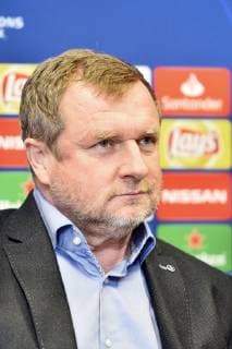 Head Coach Pavel Vrba (Plzen) attends a press conference PK Pressekonferenz one day prior to the UEFA Champions League match between FC Viktoria Plzen and Real Madrid, group stage, group G, in Pilsen, Czech Republic, on November 6, 2018. (CTKxPhoto MiroslavxChaloupka) CTKPhotoP201811060801001  cha04