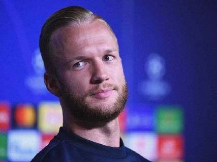06 11 2018 xmeix Football UEFA Champions League Press Conference Final Training Olympique Lyon TSG 1899 Hoffenheim emspor v l Kevin Vogt TSG 1899 Hoffenheim DFL DFL REGULATIONS PROHIBIT ANY USE OF PHOTOGRAPHS as IMAGE SEQUENCES and or QUASI VIDEO Lyon prio:1