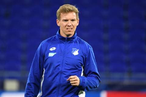 06 11 2018 xmeix Football UEFA Champions League Press Conference Final Training Olympique Lyon TSG 1899 Hoffenheim emspor v l Hoffenheims Coach Julian Nagelsmann TSG 1899 Hoffenheim DFL DFB REGULATIONS PROHIBIT ANY USE OF PHOTOGRAPHS as IMAGE SEQUENCES and or QUASI VIDEO Lyon prio:1