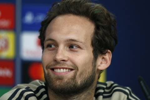LISSABON, Estadio da Luz, 06-11-2018, football, season 2018 2019, Football Champions League . Ajax trains in Lissabon before tomorrow s game against Benfica. Daley Blind during the press conference PK Pressekonferenz Ajax in Lissabon  x2601457x