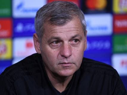 06 11 2018 xmeix Football UEFA Champions League Press Conference Final Training Olympique Lyon TSG 1899 Hoffenheim emspor v l Coach Bruno Genesio Olympique Lyon DFL DFB REGULATIONS PROHIBIT ANY USE OF PHOTOGRAPHS as IMAGE SEQUENCES and or QUASI VIDEO Lyon prio:1