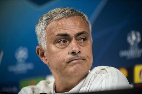 Jose Mourinho of Manchester United ManU during the press conference PK Pressekonferenz before the UEFA Champions League match between Juventus and Manchester United at the Juventus Stadium, Turin, Italy on 6 November 2018. Copyright: xAlbertoxGandolfox 21830003