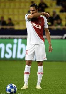 Fußball, CL, AS Monaco - FC Brügge Nacer Chadli midfielder of Monaco FOOTBALL : AS Monaco vs Club Bruges Ligue des Champions - Monaco - 06 11 2018 PhotoNews Panoramic  775218872
