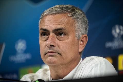 Jose Mourinho of Manchester United ManU during the press conference PK Pressekonferenz before the UEFA Champions League match between Juventus and Manchester United at the Juventus Stadium, Turin, Italy on 6 November 2018. Copyright: xAlbertoxGandolfox 21830008