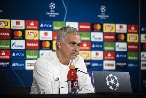 Jose Mourinho of Manchester United ManU during the press conference PK Pressekonferenz before the UEFA Champions League match between Juventus and Manchester United at the Juventus Stadium, Turin, Italy on 6 November 2018. Copyright: xAlbertoxGandolfox 21830009