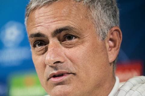 Jose Mourinho of Manchester United ManU during the press conference PK Pressekonferenz before the UEFA Champions League match between Juventus and Manchester United at the Juventus Stadium, Turin, Italy on 6 November 2018. Copyright: xAlbertoxGandolfox 21830014